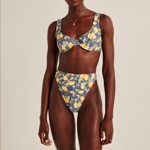 NEW W/ TAGS ABERCROMBIE LEMON BIKINI